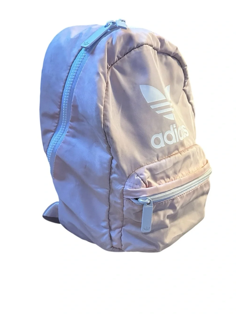 adidas Pale Pink Trefoil Mini Backpack - Picture 8 of 9